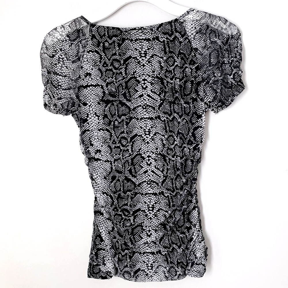 INC size S snake print top - Picture 10 of 12